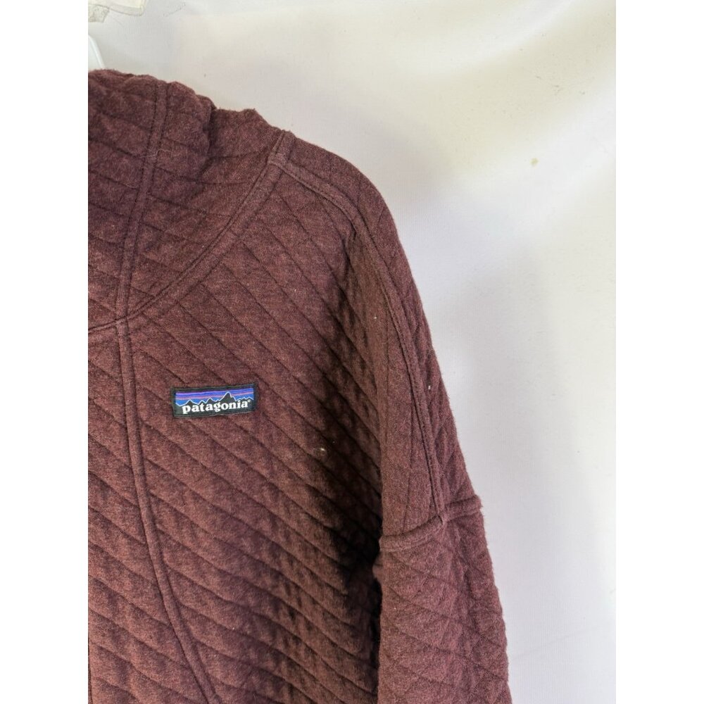 Patagonia Quilted Full-Zip Jacket Burgundy - Picture 6 of 10